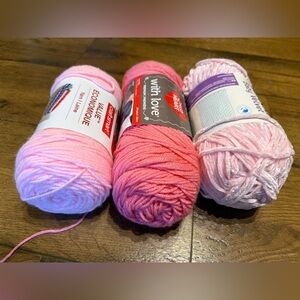Bernat Baby Velvet Pink Yarn
